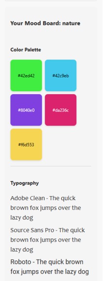 AI-Powered Mood Board Add-On – screenshot 4