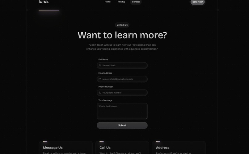 Luna.AI – screenshot 3