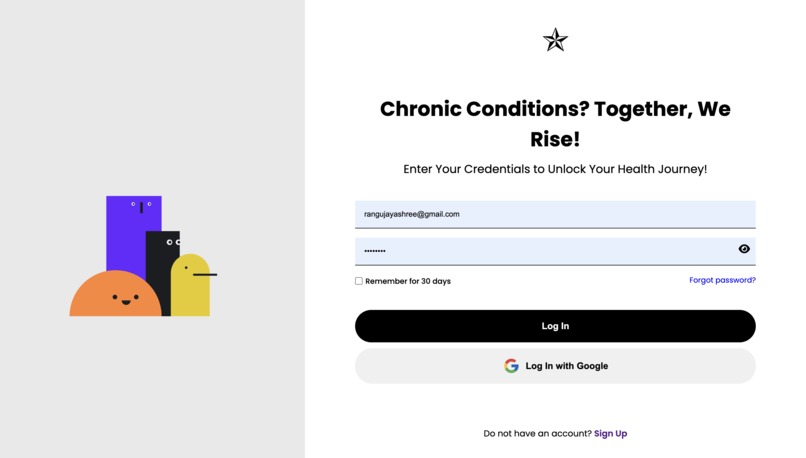 ChroniWise : Tailored Support for daily Chronic Wellness – screenshot 1