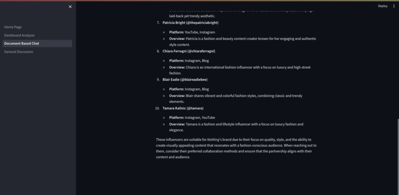 NicheGenius: AI-Driven Influencer Insights – screenshot 2