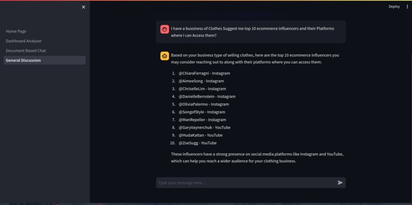 NicheGenius: AI-Driven Influencer Insights – screenshot 3