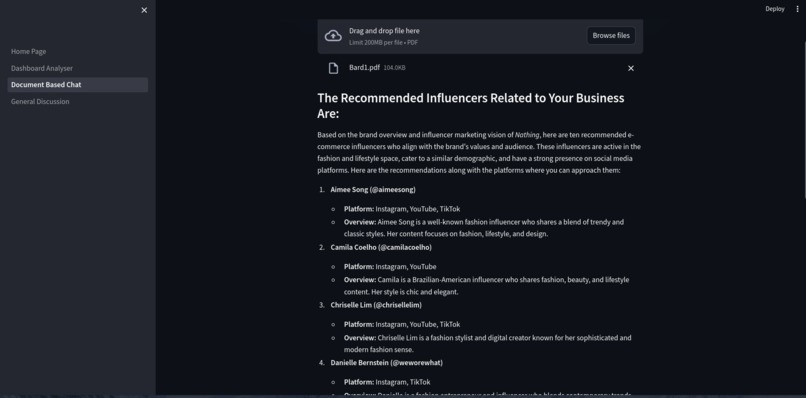 NicheGenius: AI-Driven Influencer Insights – screenshot 9