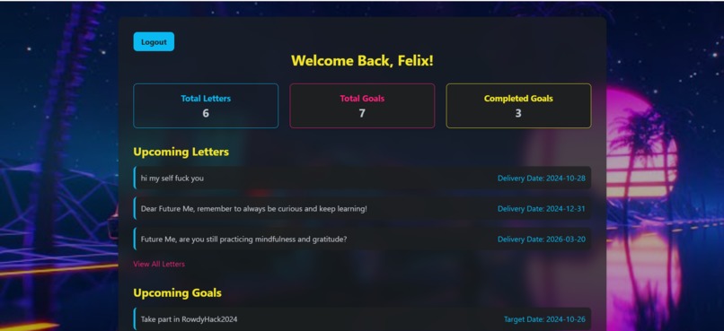FutureSelf – screenshot 2