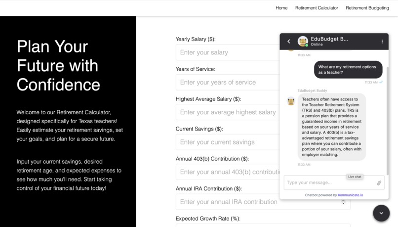 EduBudget – screenshot 2
