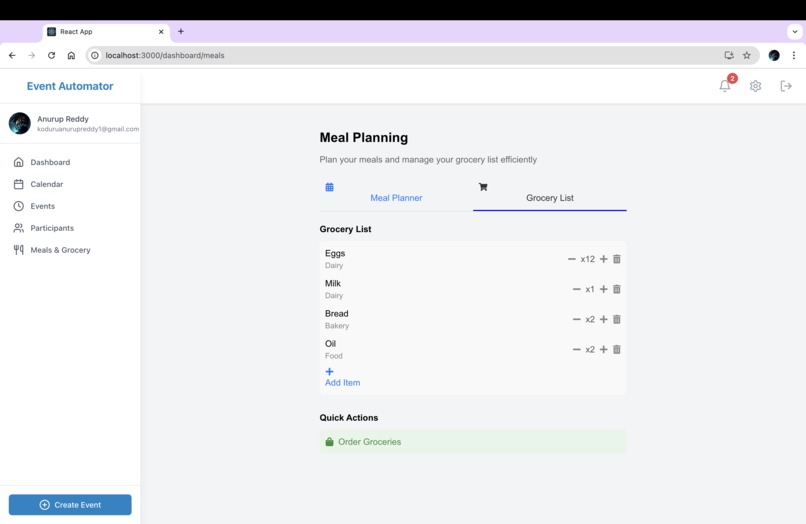 Smart Agenda and Task Automation System – screenshot 2