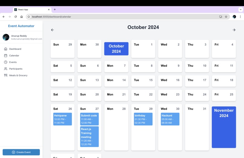 Smart Agenda and Task Automation System – screenshot 3