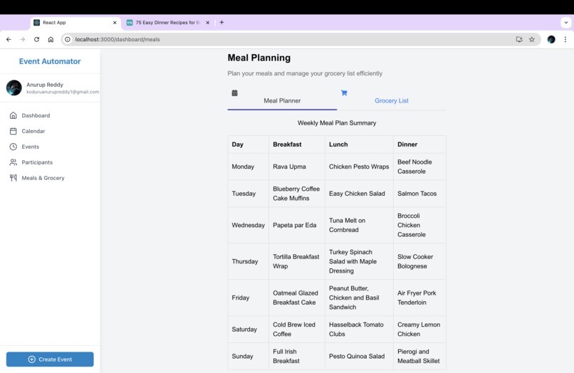 Smart Agenda and Task Automation System – screenshot 4