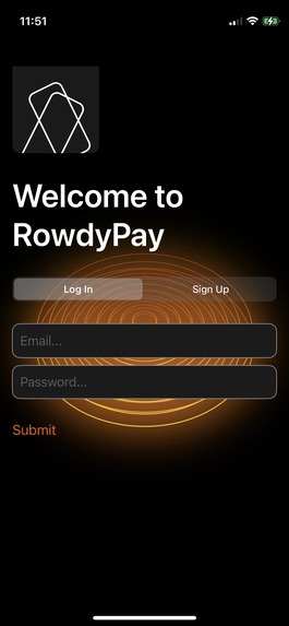 RowdyPay – screenshot 1