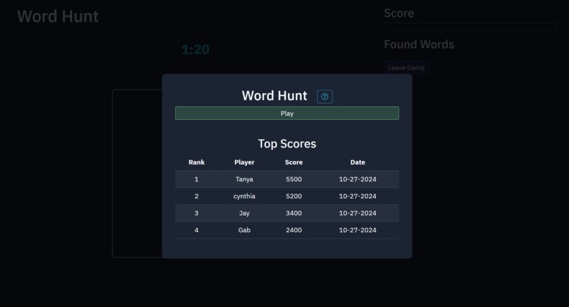 Team Three-Fourths Indian - Word Hunt - Riddle Me This – screenshot 1