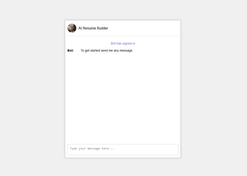 Resume Builder – screenshot 1