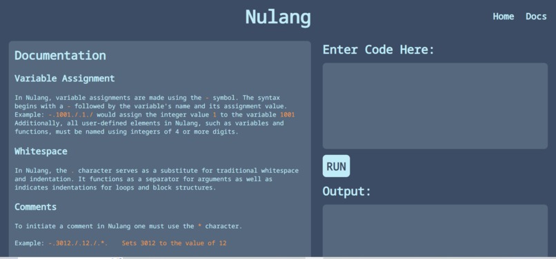 Nulang – screenshot 1