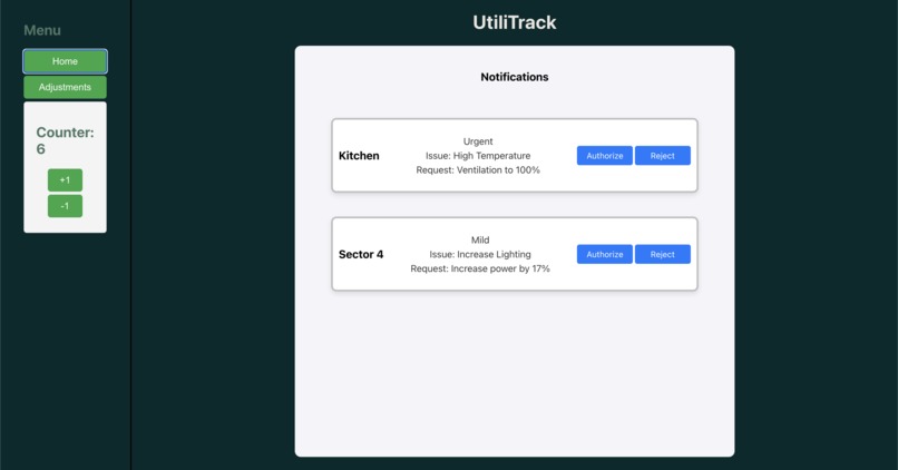 UtiliTrack – screenshot 3