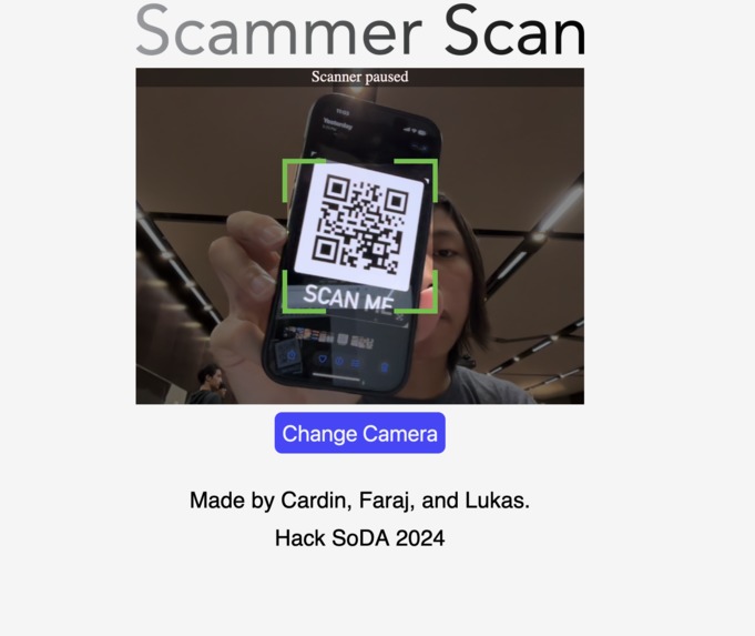 Scammer Scan – screenshot 1