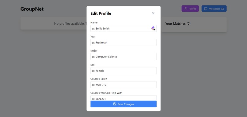 GroupNet – screenshot 2
