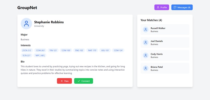 GroupNet – screenshot 3