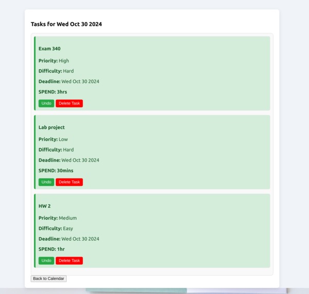 StudyWise – screenshot 2