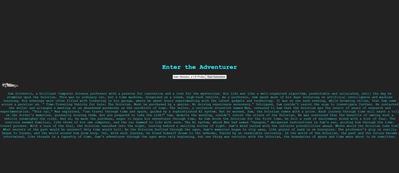 Groq Your Own Adventure – screenshot 2