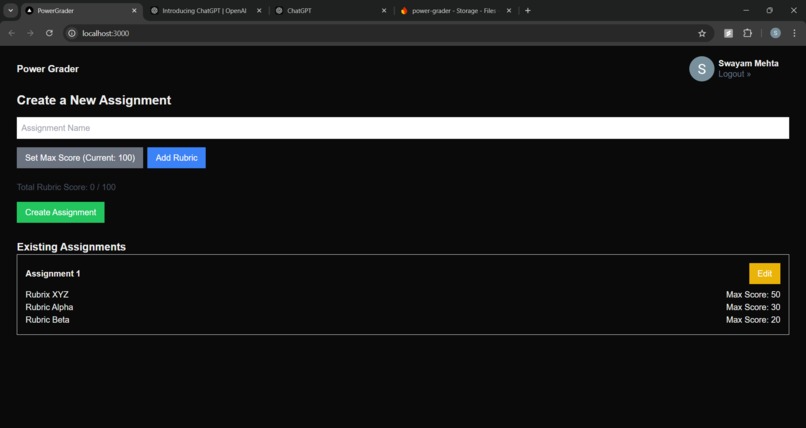 PowerGrader – screenshot 1