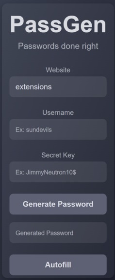 PassGen – screenshot 1