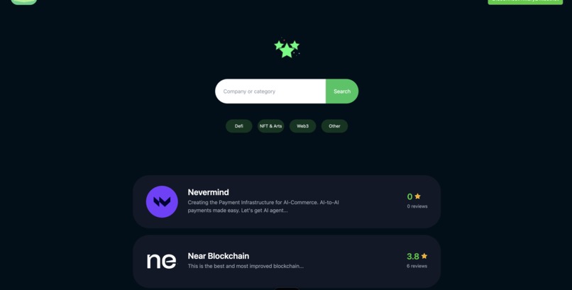 Near-dapp-review – screenshot 1