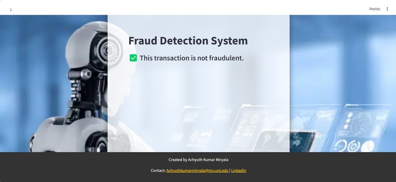 AI-Powered Credit Card Fraud Detection System | Devpost
