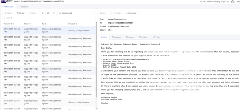 Intelimail – screenshot 5