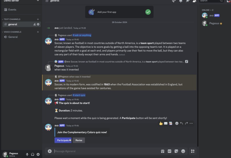 PandaBot – screenshot 4