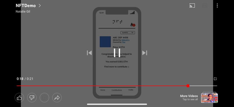 Transparent NFTs – screenshot 2