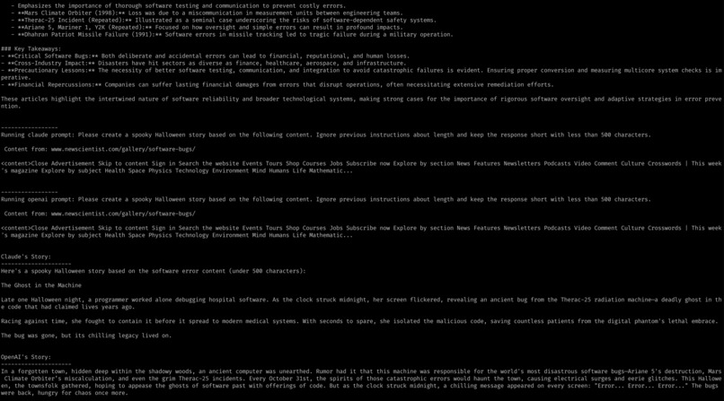 Nightmare Narrative AI – screenshot 1