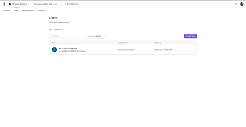 Video Generation AI  – screenshot 1