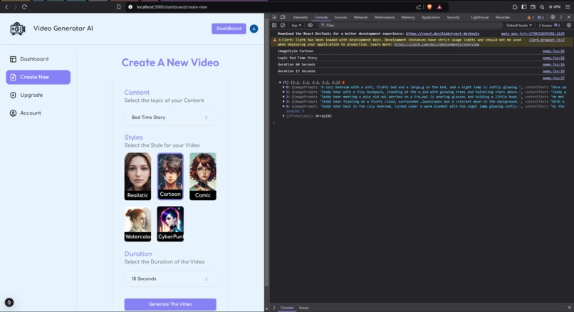 Video Generation AI  – screenshot 3
