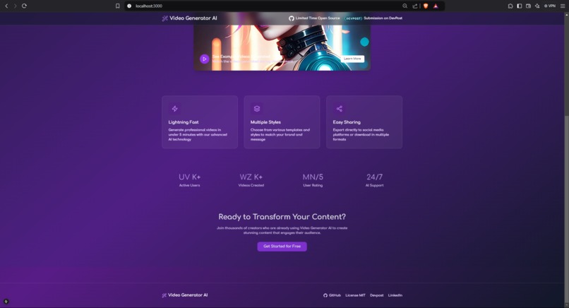 Video Generation AI  – screenshot 9