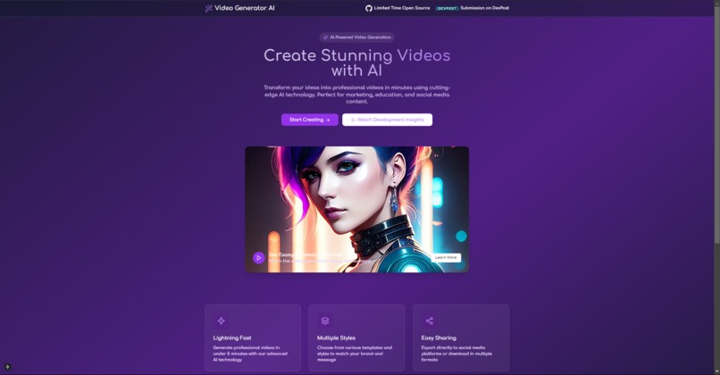 Video Generation AI  – screenshot 10