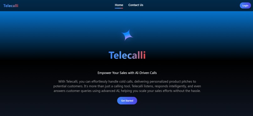 Telecalli: GenAI-based Voice Calling  Service Assistant – screenshot 1