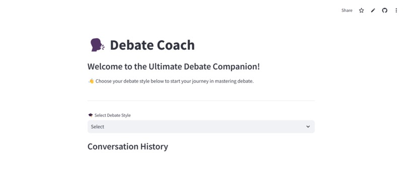 Debate-Coach – screenshot 1