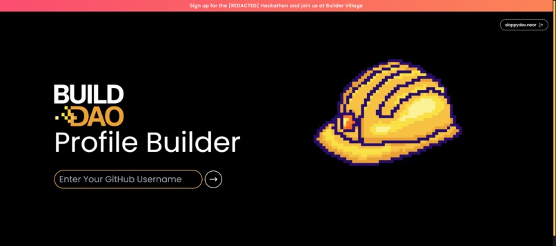 NEAR Profile Builder – screenshot 1
