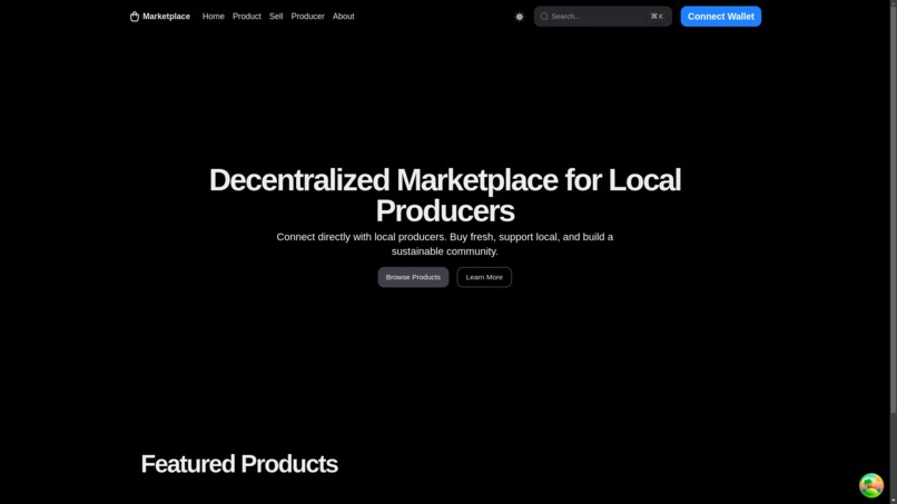 Local Marketplace for farmer – screenshot 1