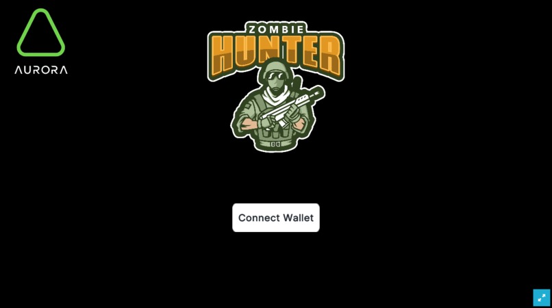 Zombie Hunter Blockchain Game On Aurora – screenshot 1