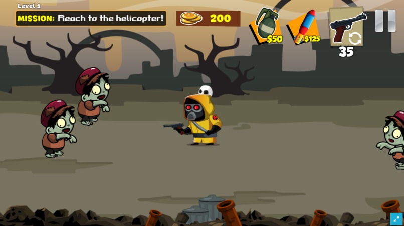 Zombie Hunter Blockchain Game On Aurora – screenshot 4