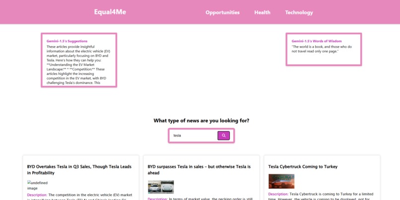 Equal4Me – screenshot 1
