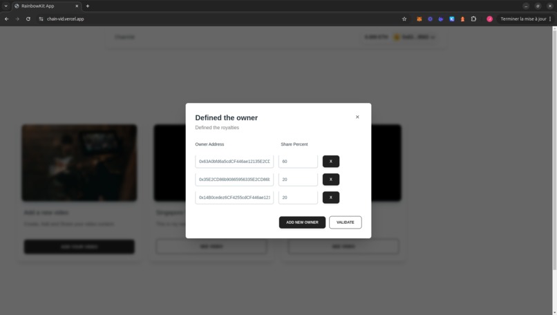 ChainVid – screenshot 4