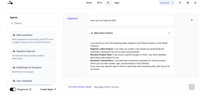 PotLock Project Genie – screenshot 1