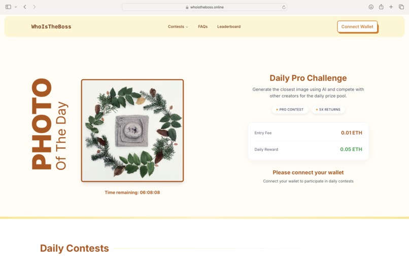 WhoIsTheBoss – screenshot 1