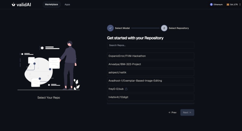 validAI – screenshot 3
