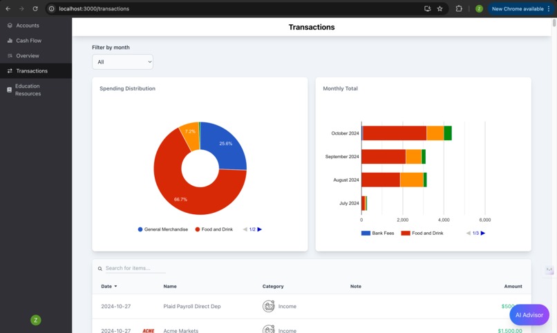 Ai-Finance – screenshot 2