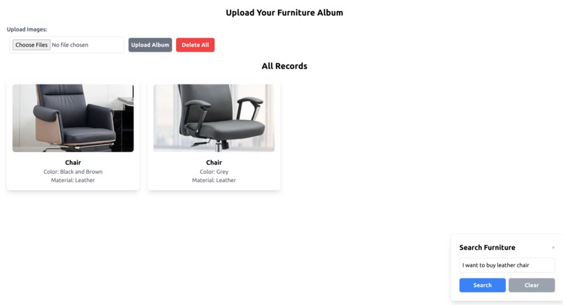 FurniFind – screenshot 2