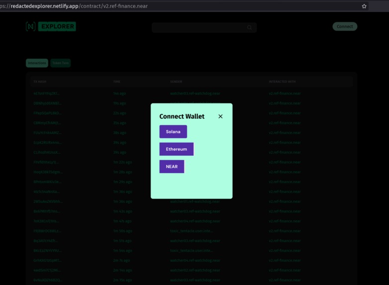 redacted explorer – screenshot 3