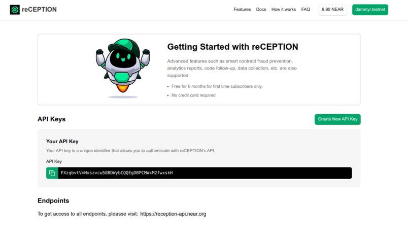reCEPTION – screenshot 2