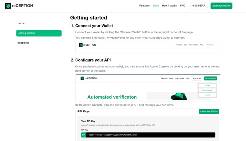 reCEPTION – screenshot 3