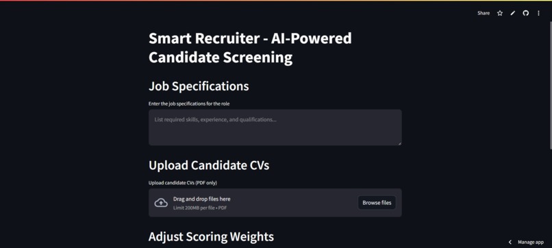 Smart Recruiter – screenshot 1